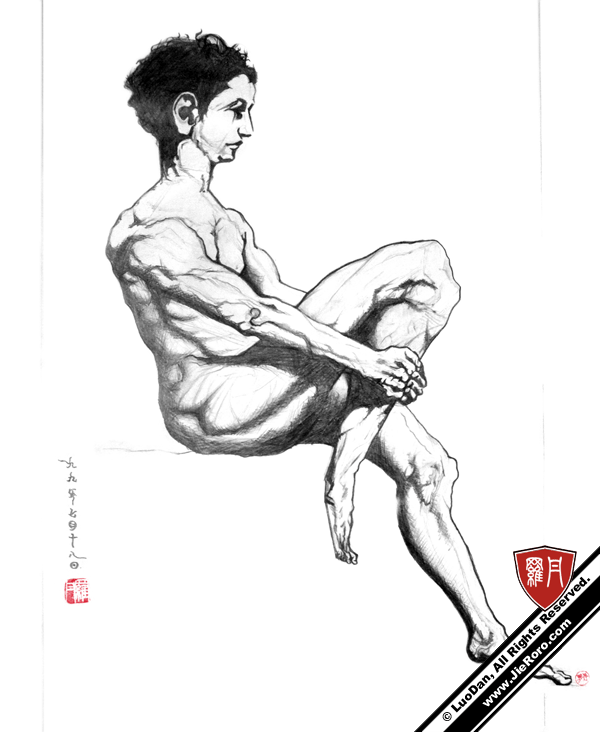 Description-描述：原画 by 徐悲鸿