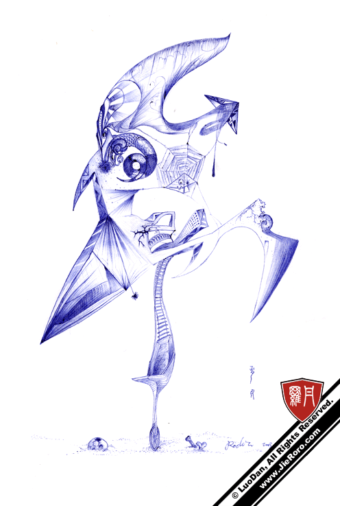 描述-Description：生活如同脚踏独轮车，人生的一切都构架在其上，跌落意味此生终结。对于活着，是艰辛，是享受，自己抉择。希望，绽放各自的精彩。