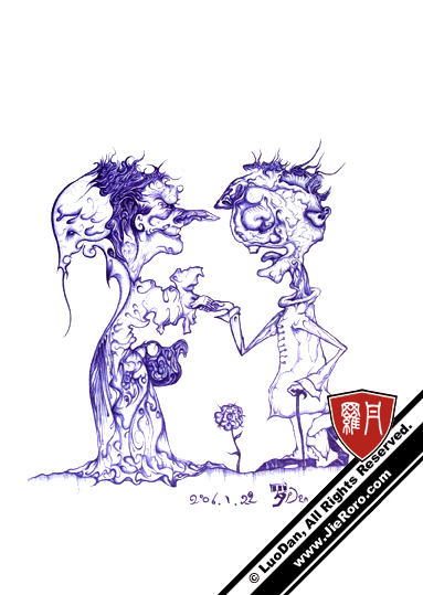 描述-Description：传统礼仪中的绅士风度与淑女典范，虽老尤从。